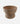 Radici Footed Bowl - Brown