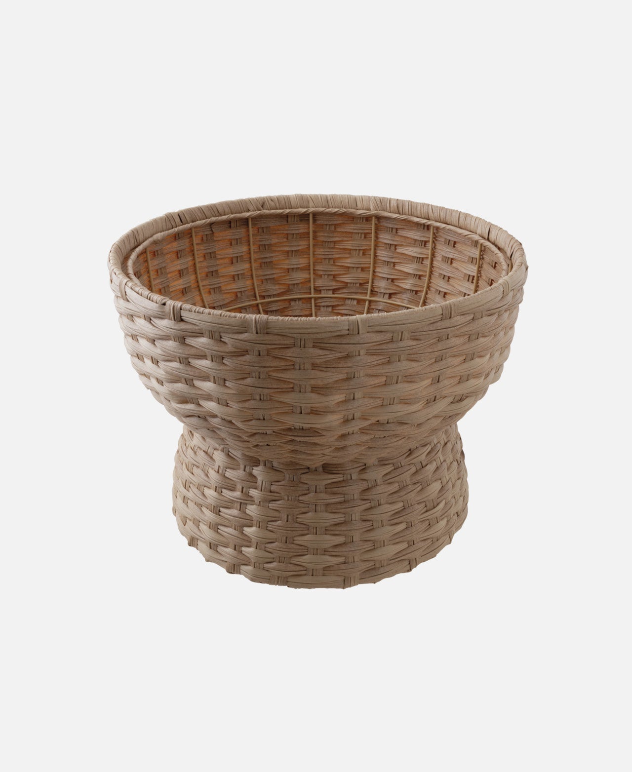 Radici Footed Bowl - Brown