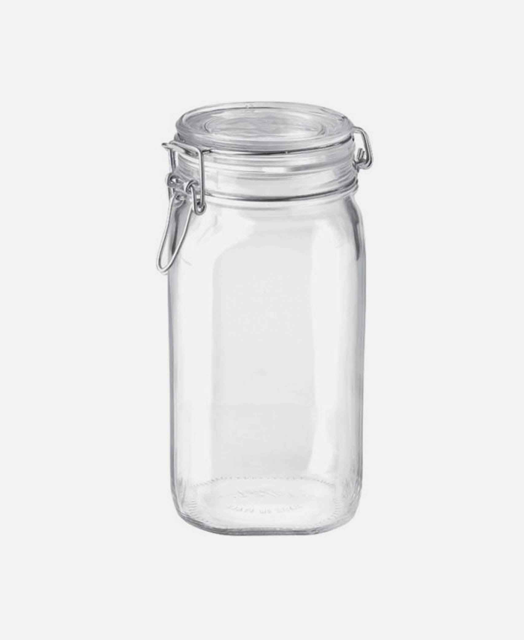 Bote Cuadrado Fido - Transparente Ø 10,6 x 22 cm (1,5 l)