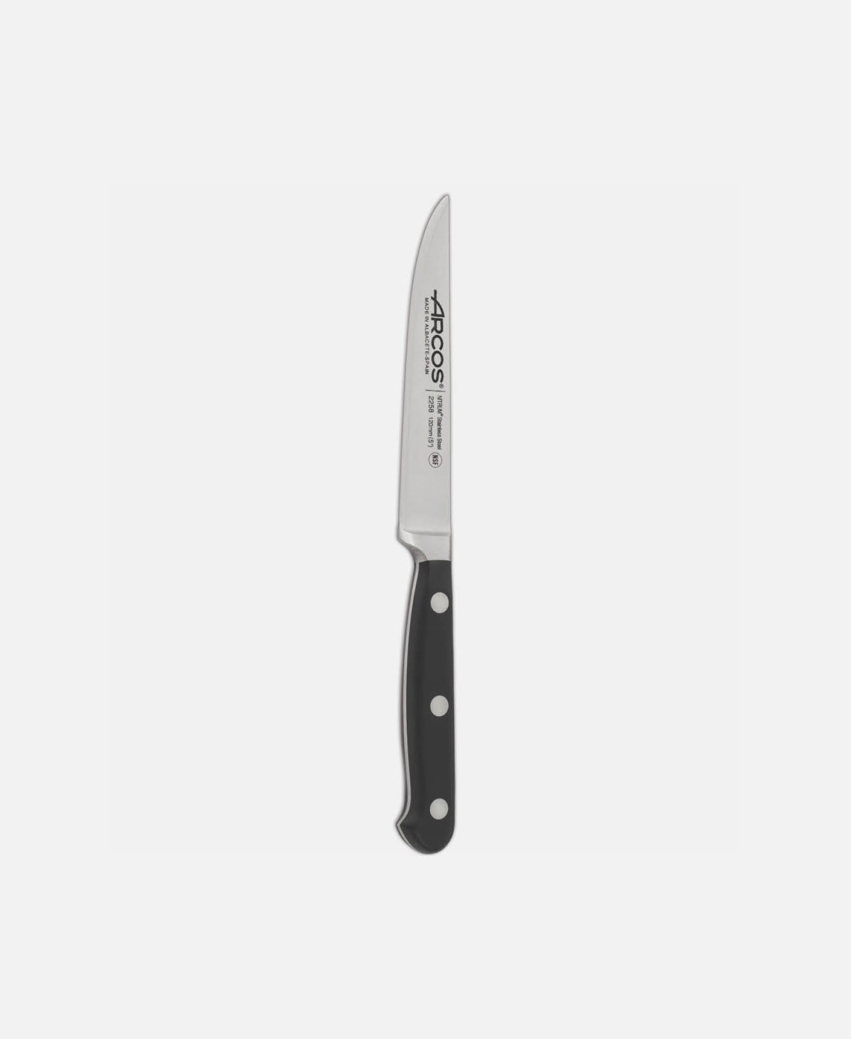 Cuchillo Fileteador Opera - Negro 21 cm