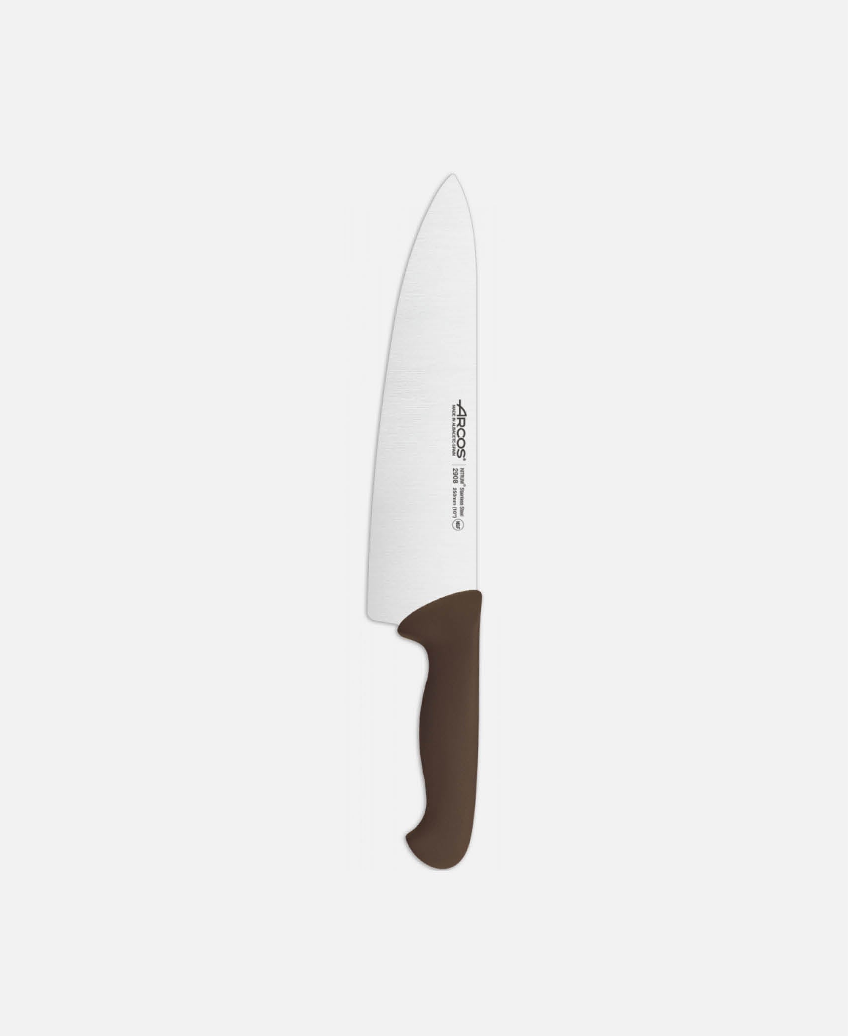 Cuchillo Cocinero Ancho - Marrón 25 cm