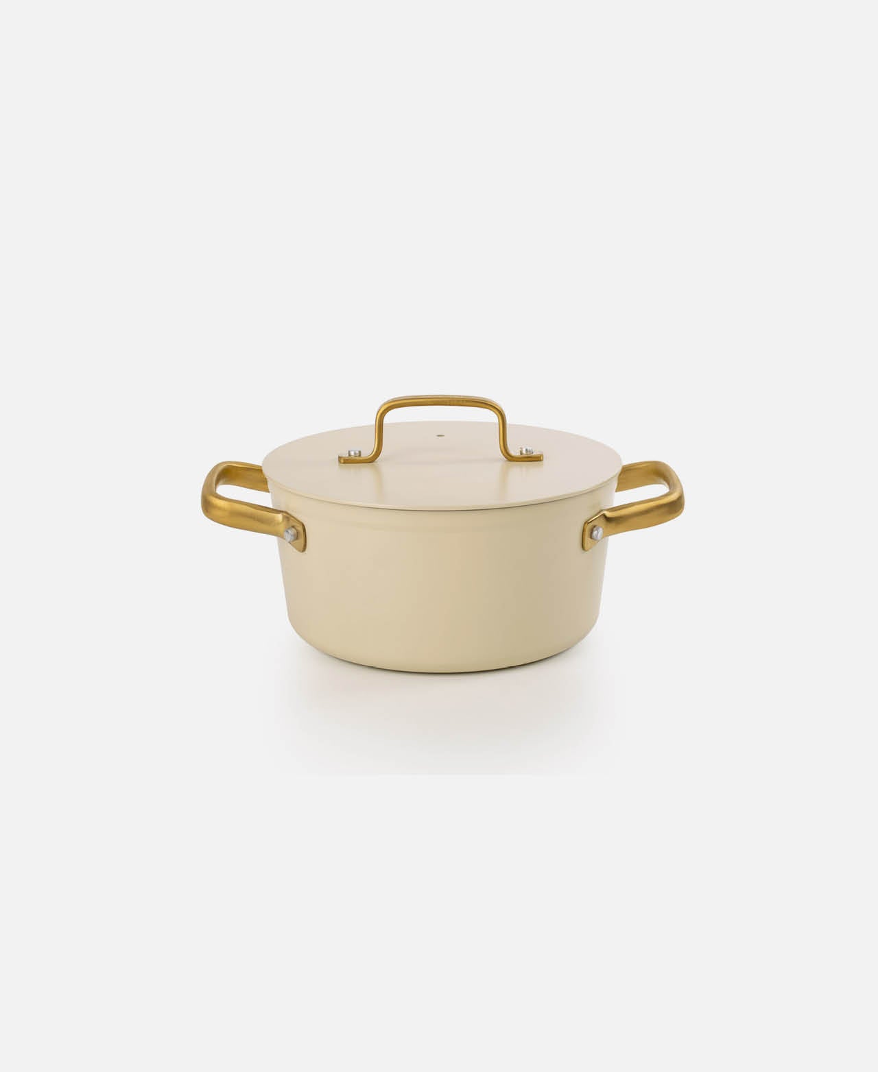 Samoa Iconic Non-Stick Saucepan with Lid - Beige