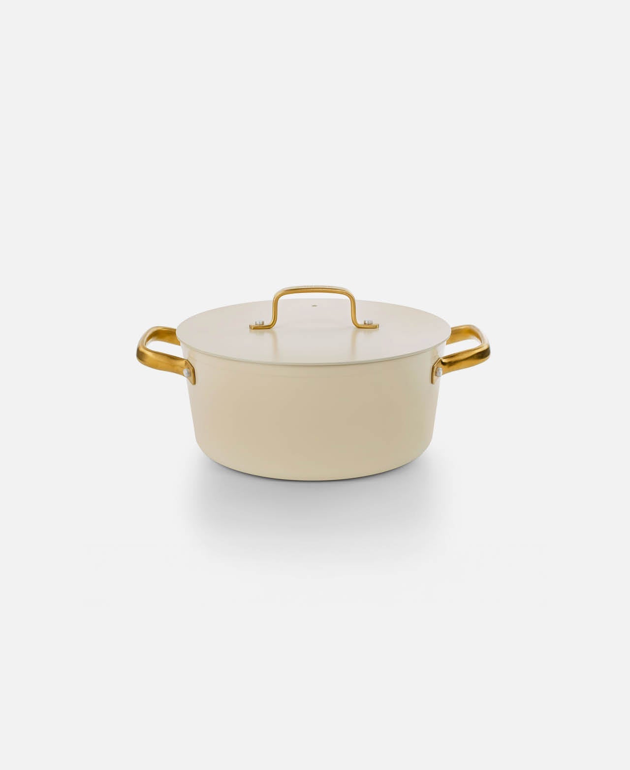 Samoa Iconic Non-Stick Saucepan with Lid - Beige