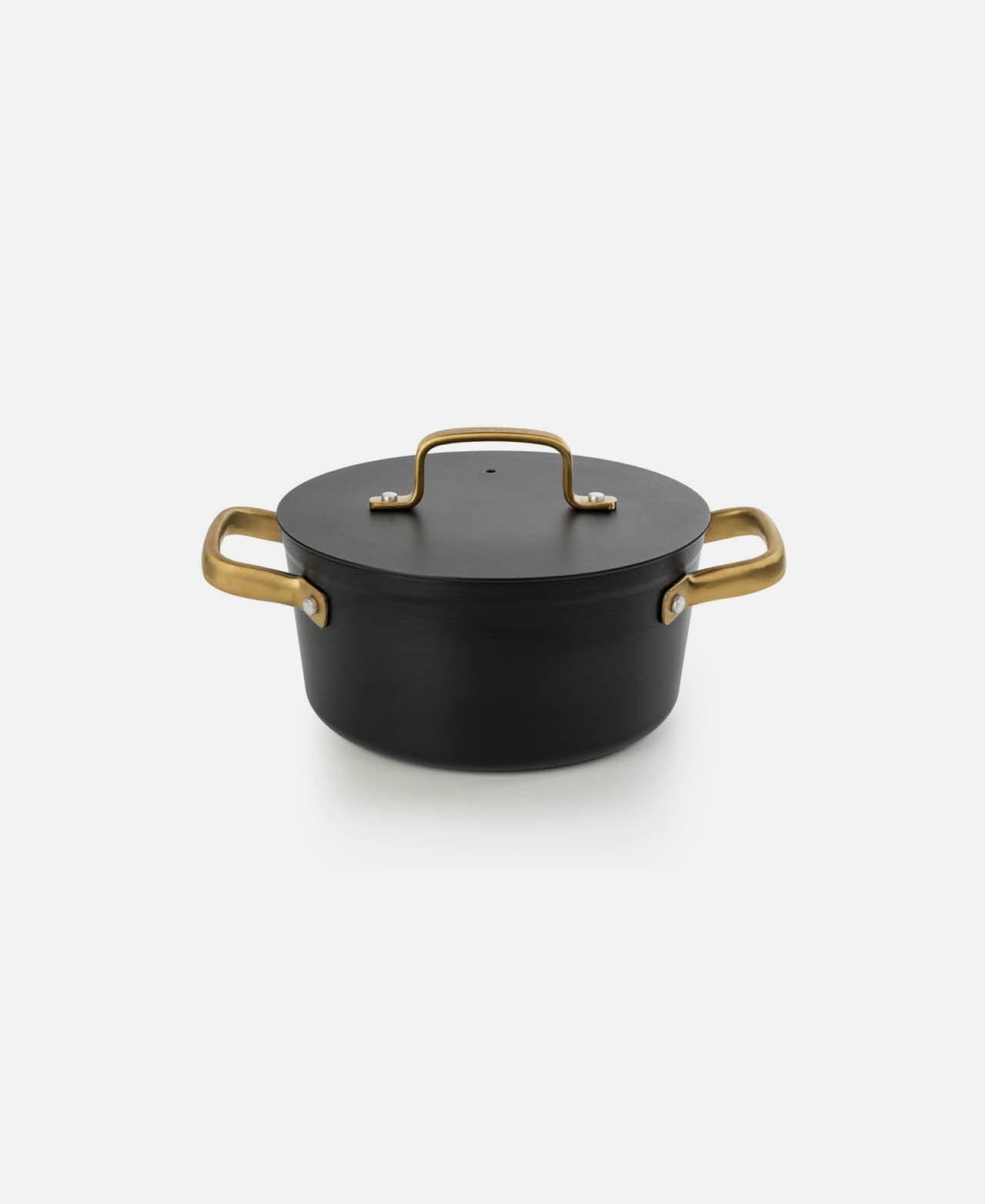 Samoa Iconic Non-Stick Saucepan with Lid - Black