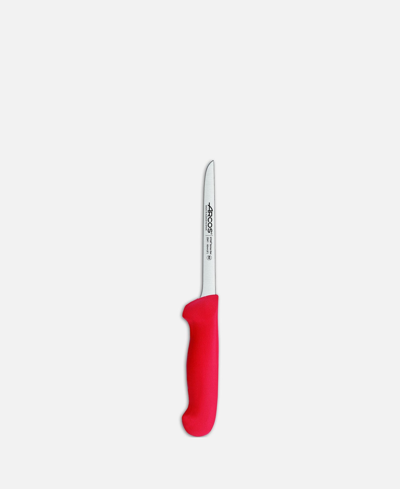 Arcos - Cuchillo Deshuesador Carne Cruda Rojo 16 cm