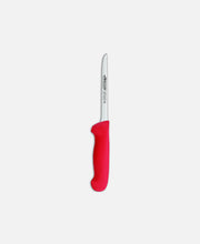 Cuchillo Deshuesador Carne Cruda - Rojo 16 cm
