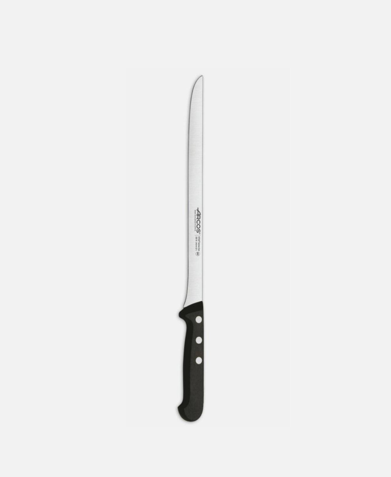 Arcos - Cuchillo Jamonero Negro, colección Universal 24 cm