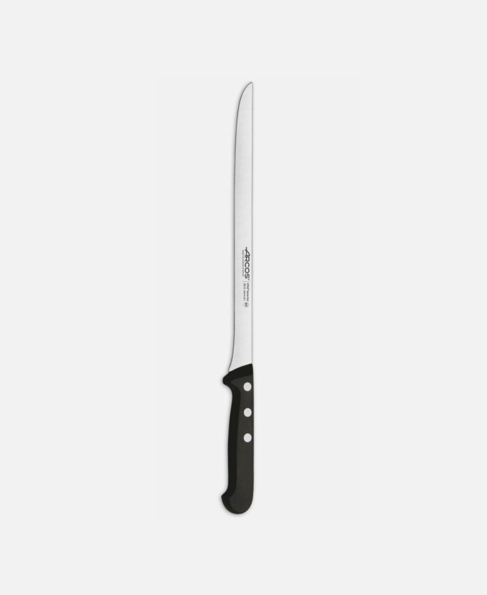 Cuchillo Jamonero Universal - Negro 24 cm