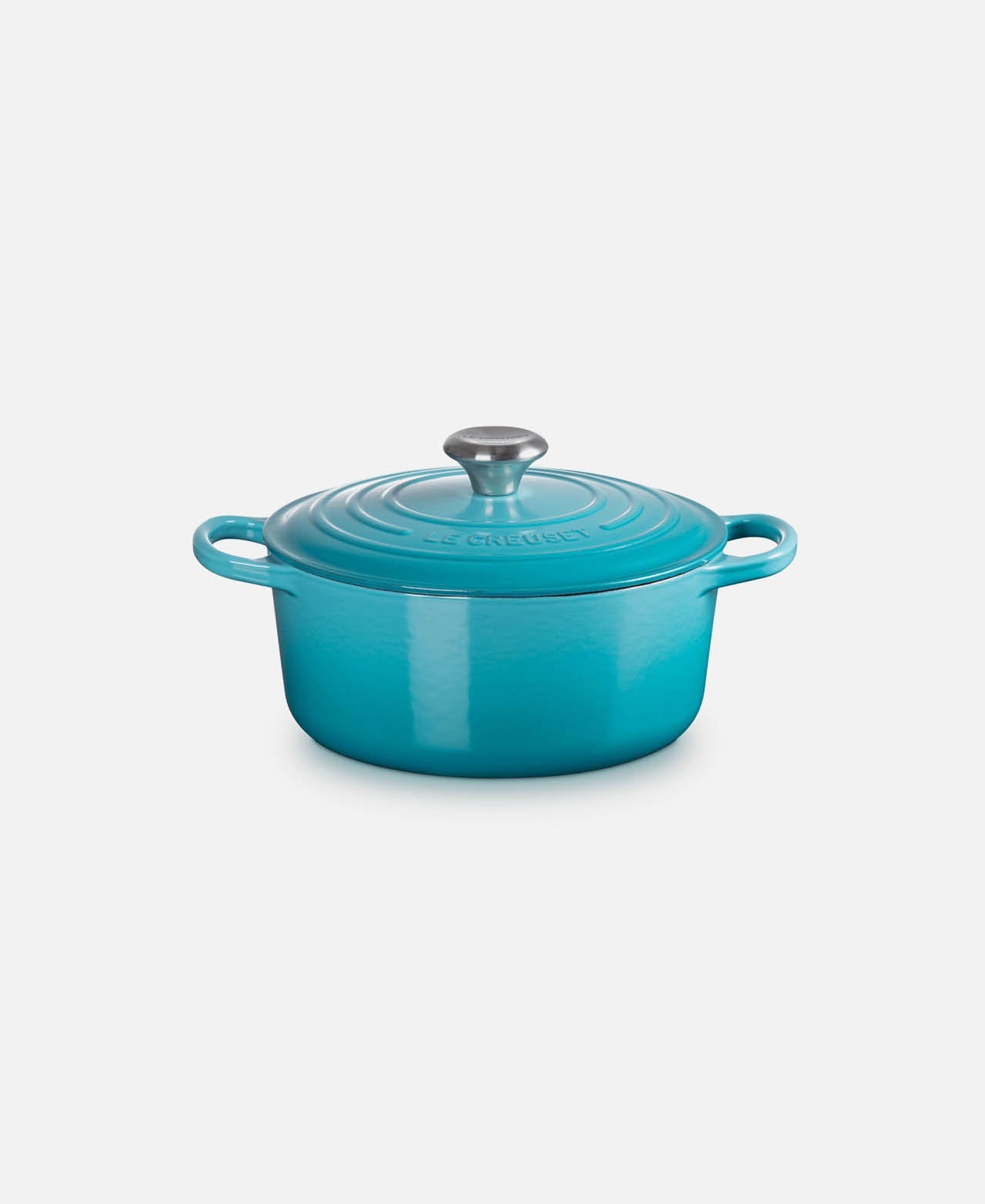 Cocotte Redonda Signature - Azul Caribe