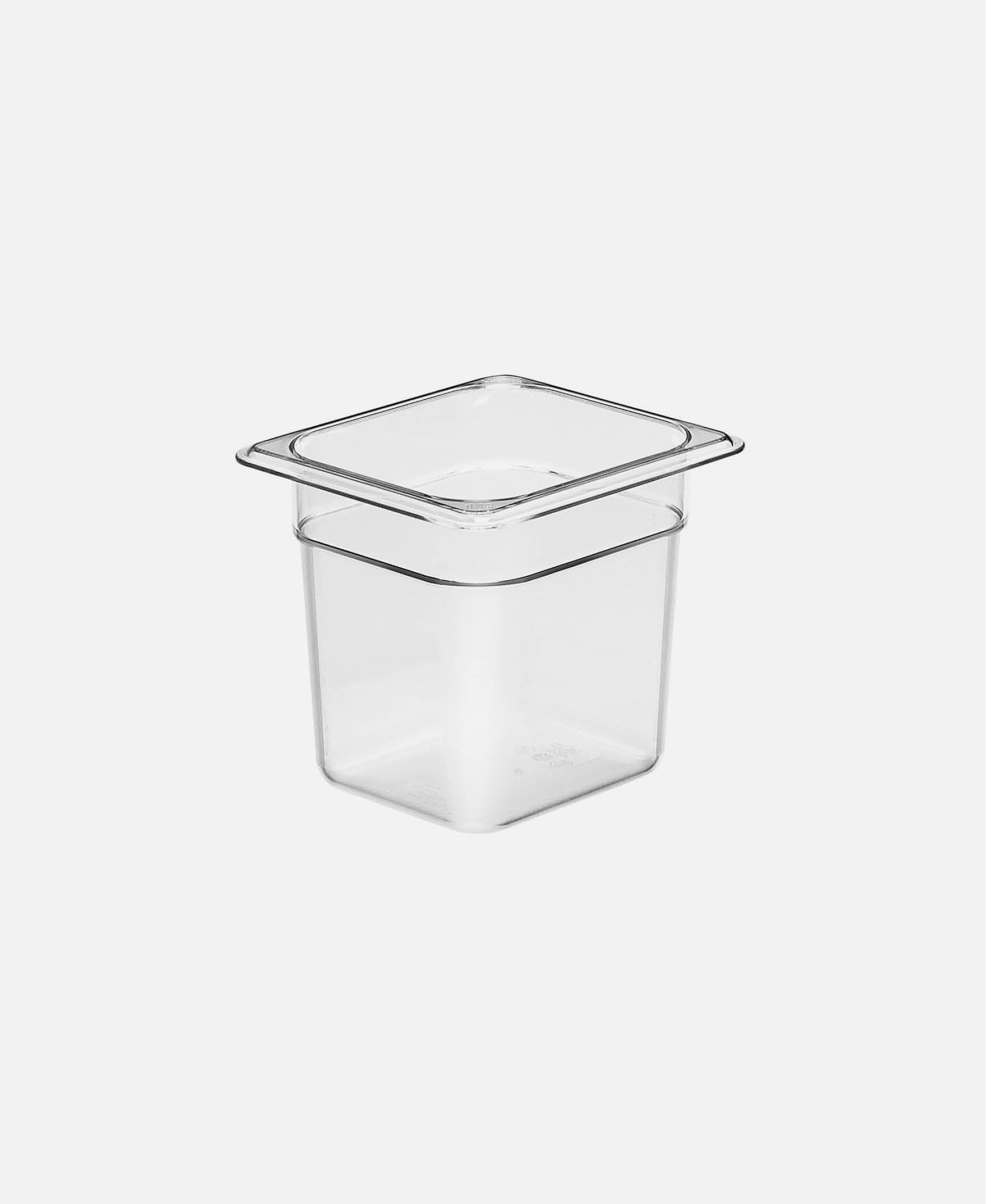 Recipiente GN 1/6 2,2 l Camwear - Transparente