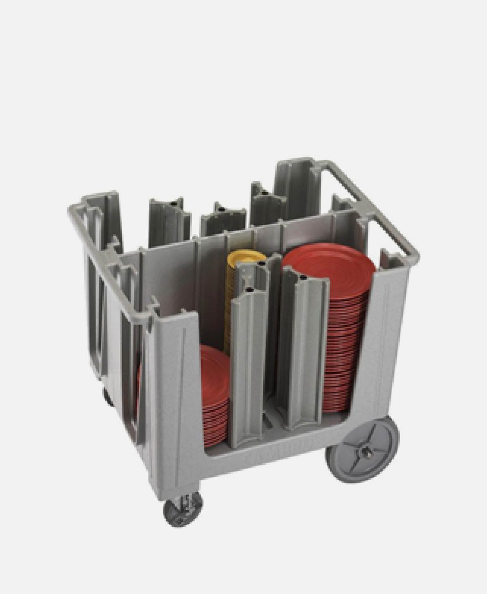 Carro Ajustable Adcs - Gris 96 x 73 h 81 cm
