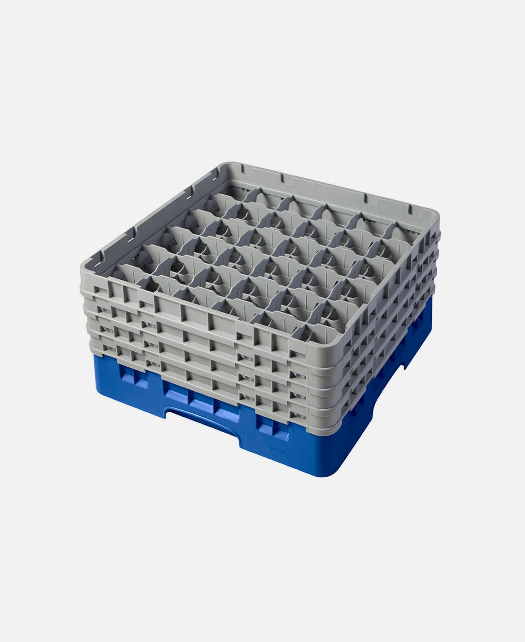 Cesta copas/vasos 36 compartimentos 4 alturas Camracks - Azul