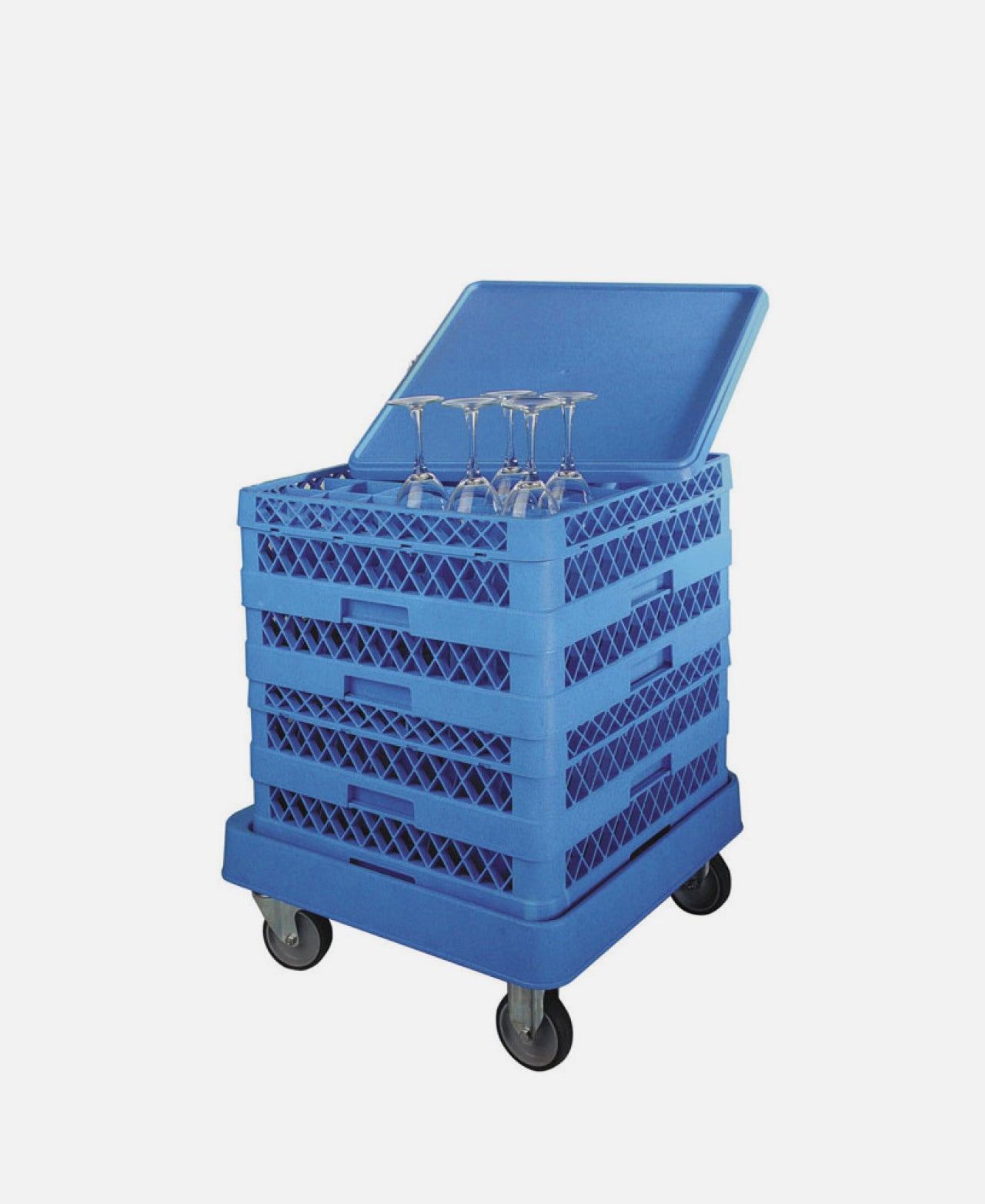 Lacor - Carro Auxiliar Azul 57 x 57 cm