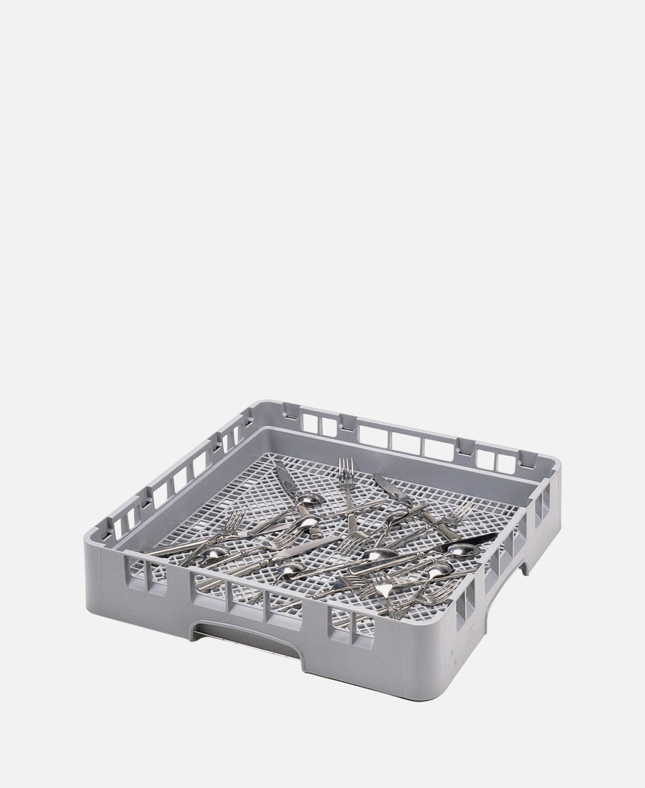 Cambro - Cesta Cubiertos Gris 50 x 50 h 10 cm