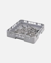 Cesta Cubiertos - Gris 50 x 50 h 10 cm