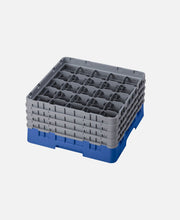 Cesta copas/vasos 25 compartimentos 4 alturas Camracks - Azul