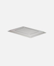 Tapa lisa para caja de almacenamiento  - Blanco