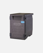 Contenedor isotérmico c/ carga frontal 4 bandejas GN 1/1 Cam Gobox - Negro