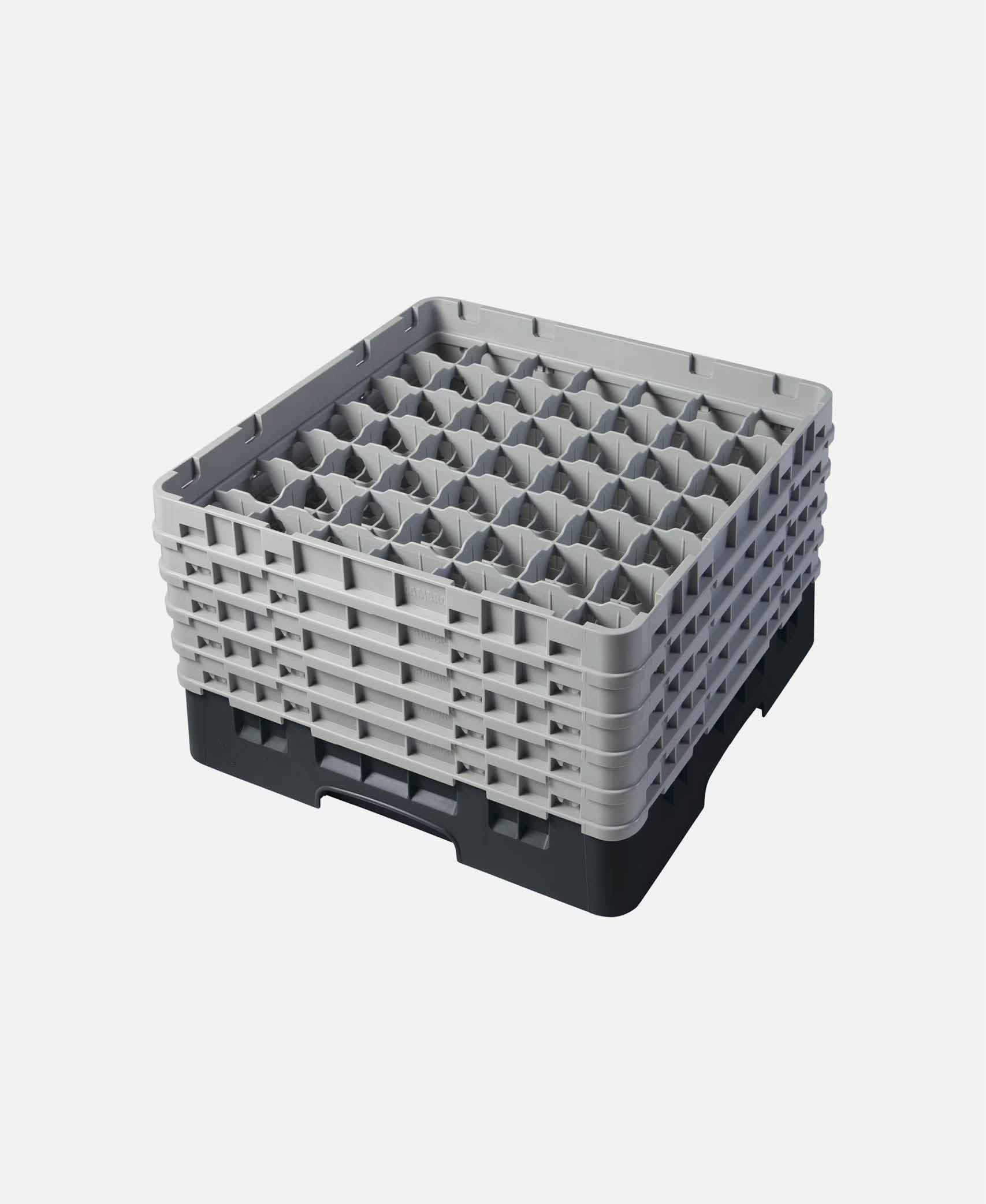 Cesta Lavado - Negro 6,2 x 25,7 cm (49 Compartimentos)