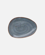 Plato Ovalado Salsa - Azul 36 x 26 cm