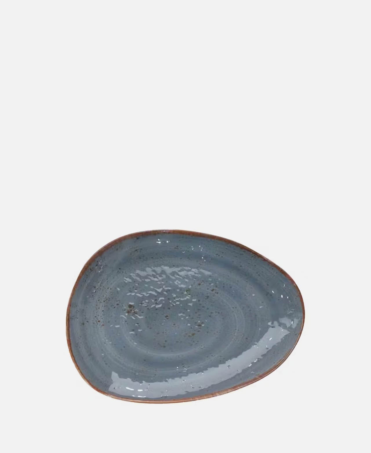 Oval Sauce Dish - Blue