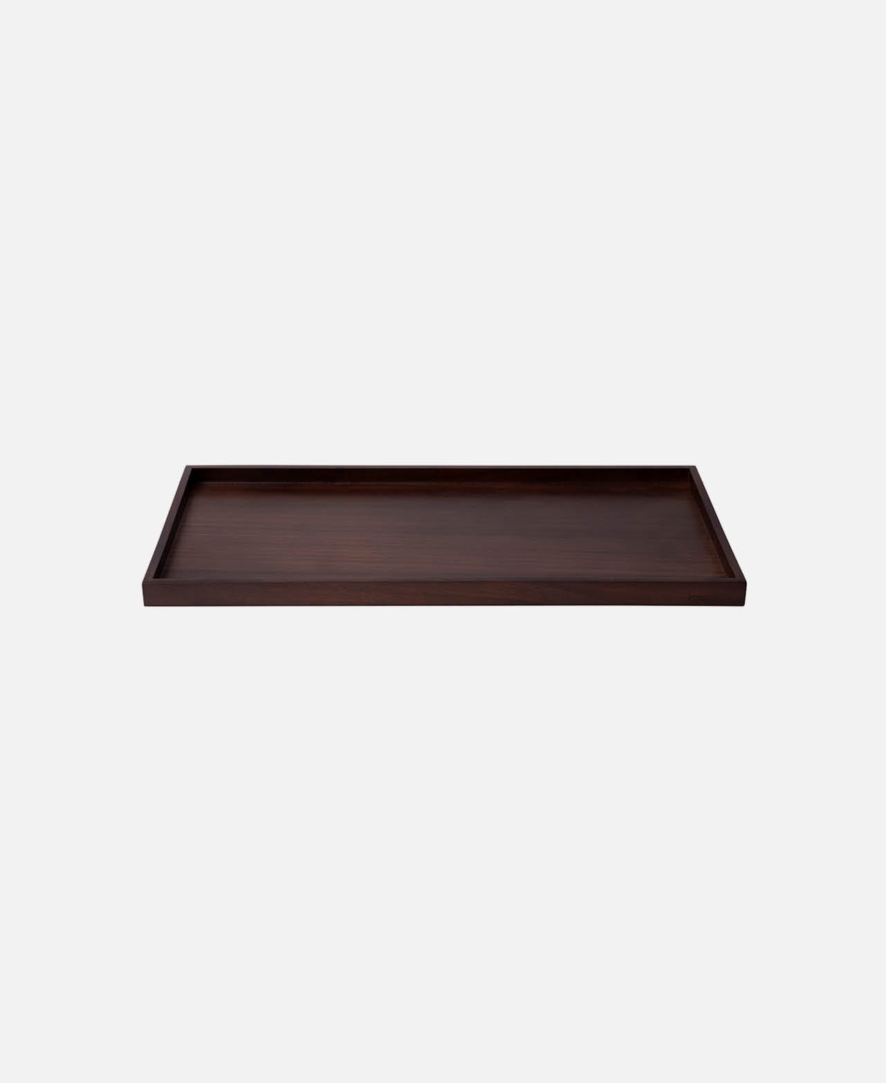 Sky Rize Large Elongated Tray - Dark Brown