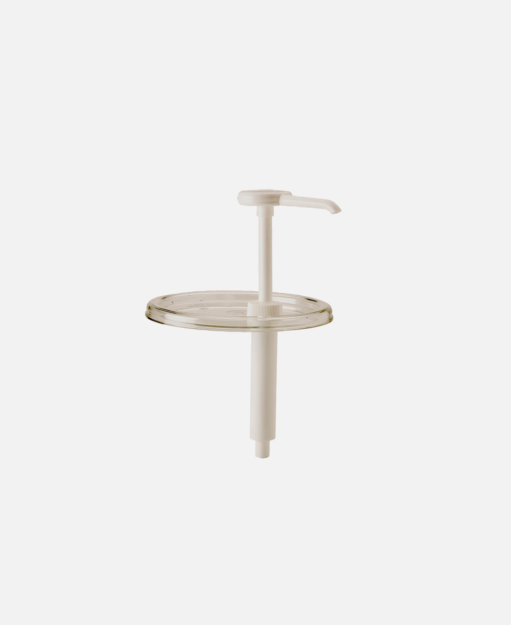 Tapa con dispensador estándar Coldfest - Transparente