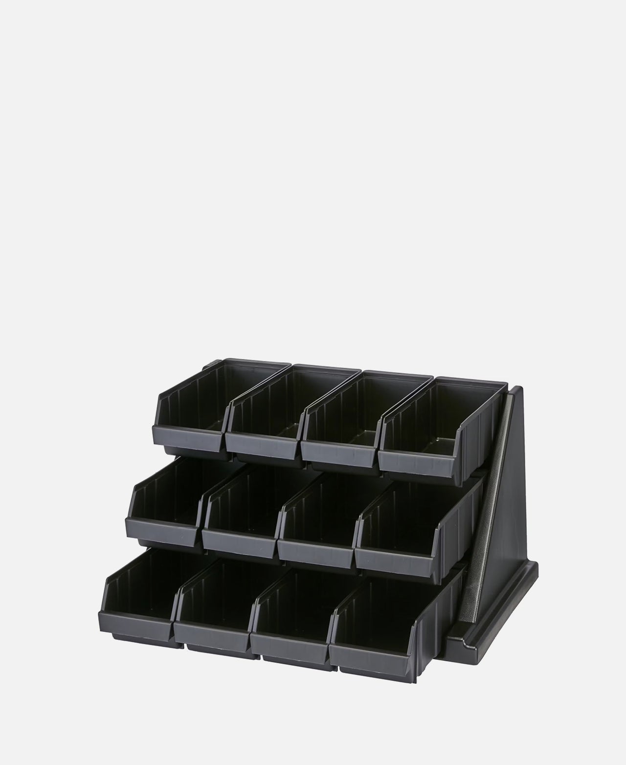 Cambro - Organizador Salsas Ingredientes Negro 64,8 x 54,3 h 36,2 cm