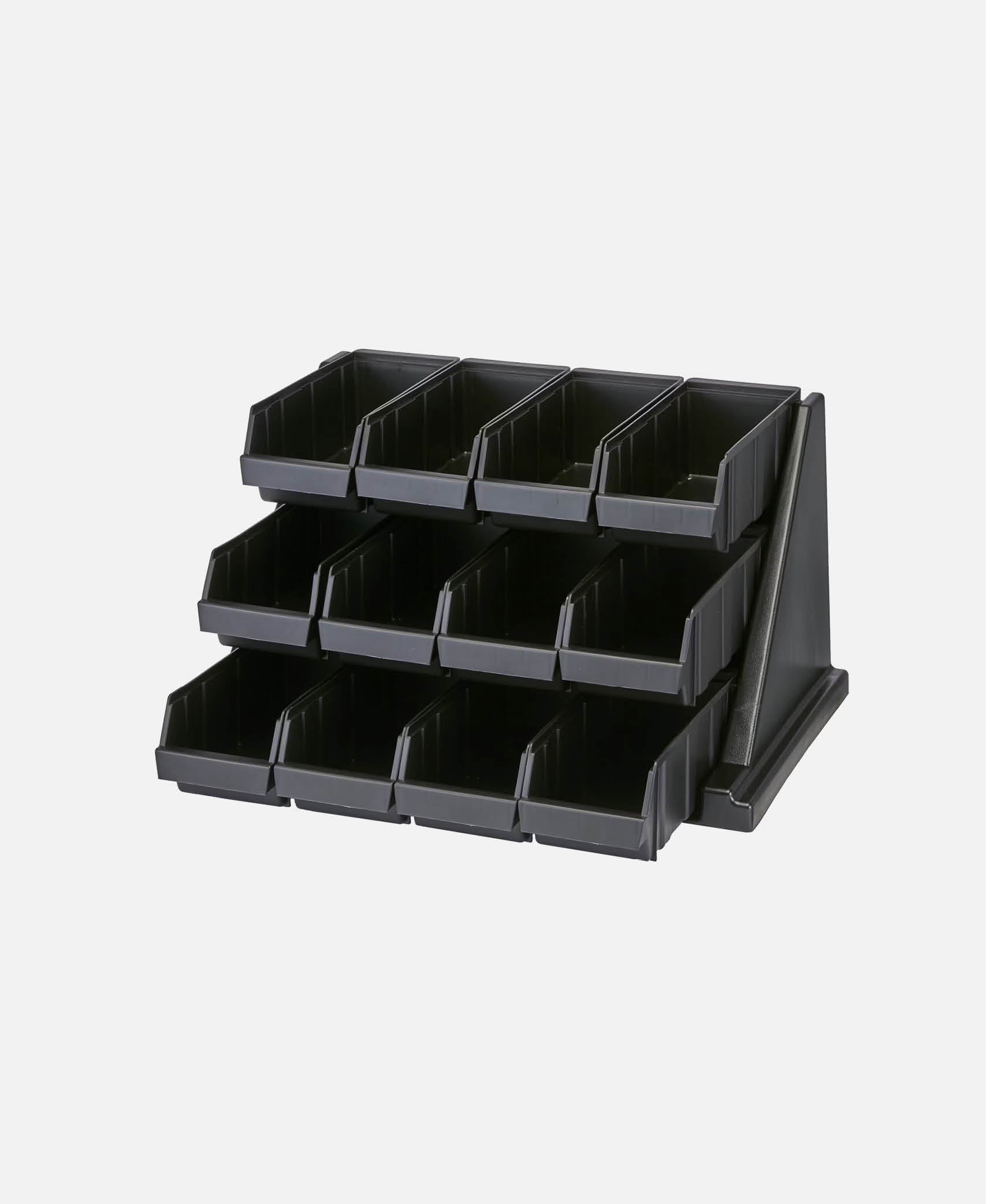 Organizador Salsas Ingredientes - Negro 64,8 x 54,3 h 36,2 cm