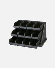 Organizador Salsas Ingredientes - Negro 64,8 x 54,3 h 36,2 cm