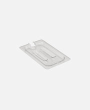 Tapa con muesca y asa GN 1/4 Camwear - Transparente