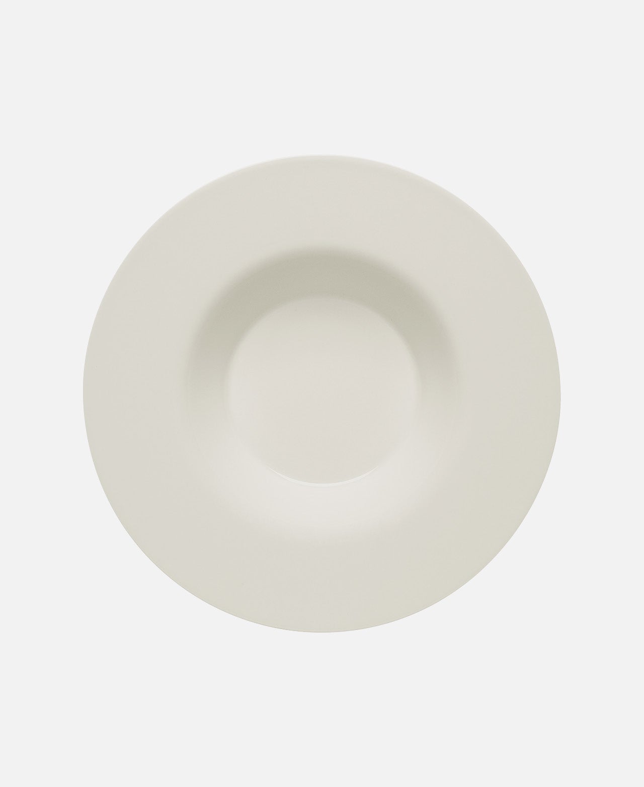 Plato Hondo Redondo Con Borde Purity Classic - Blanco