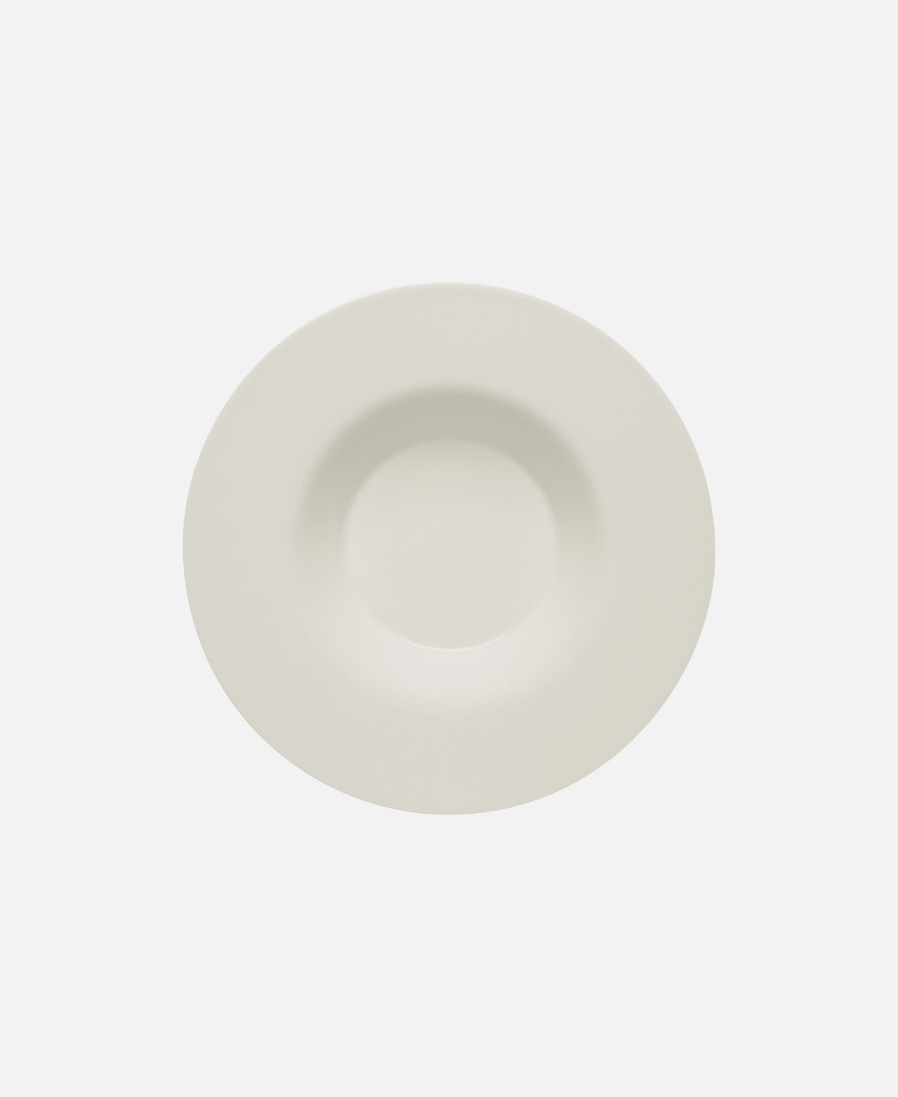 Plato Hondo Redondo Con Borde Purity Classic - Blanco