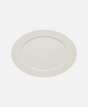 Plato Ovalado Con Borde Purity Classic - Blanco