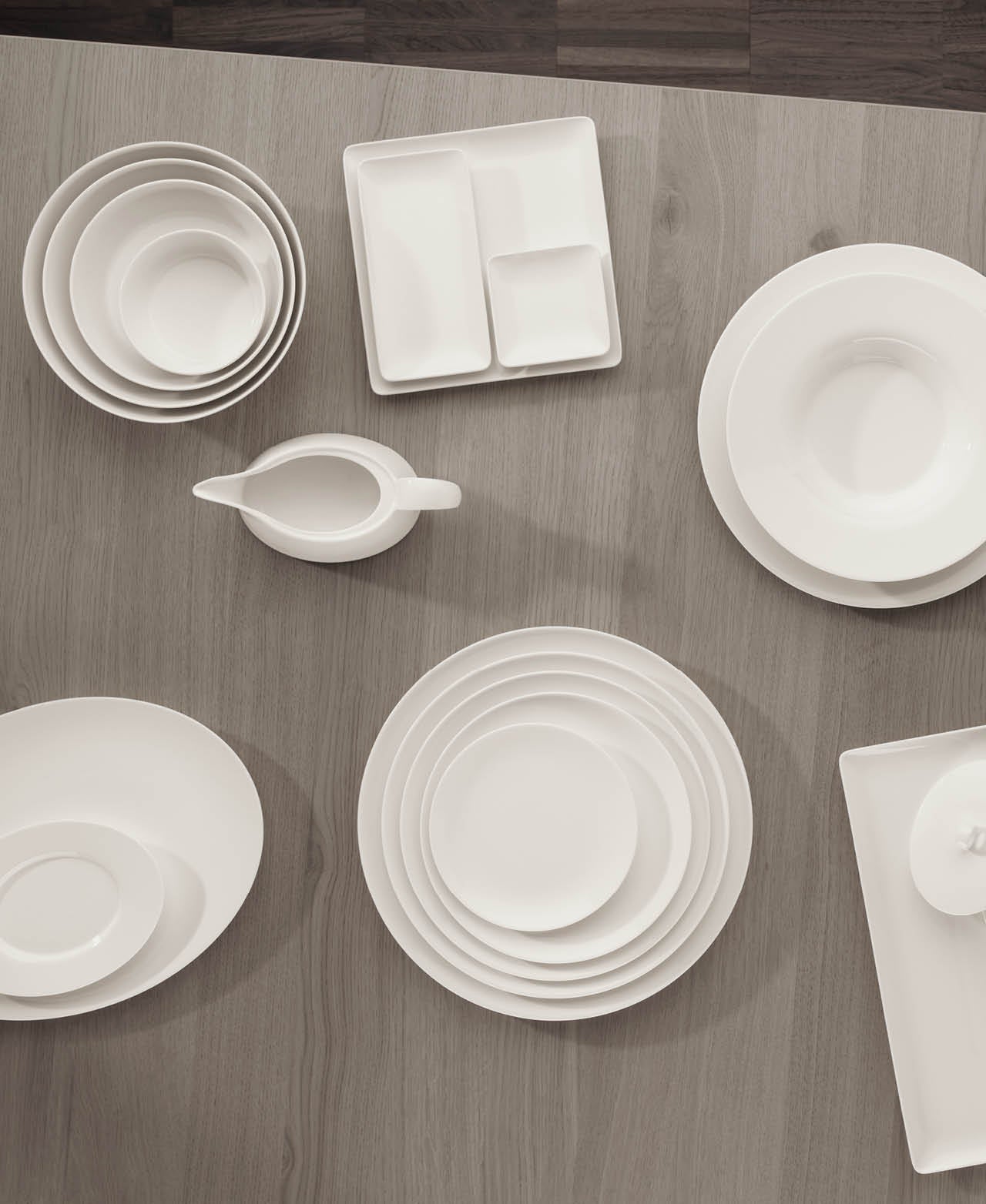 Plato Redondo Purity Classic - Blanco