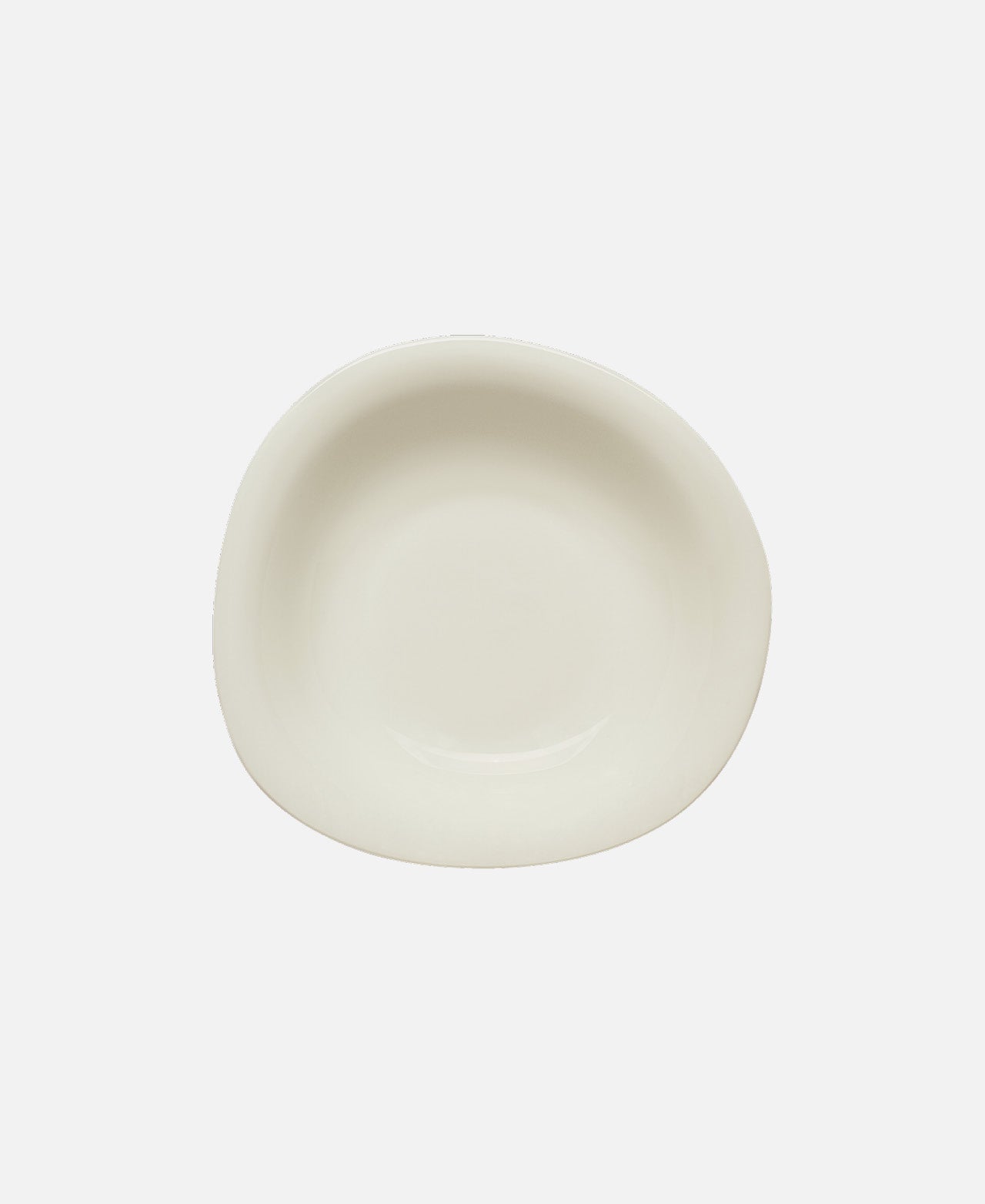 Wellcome Coupe Amorphous Deep Plate - White