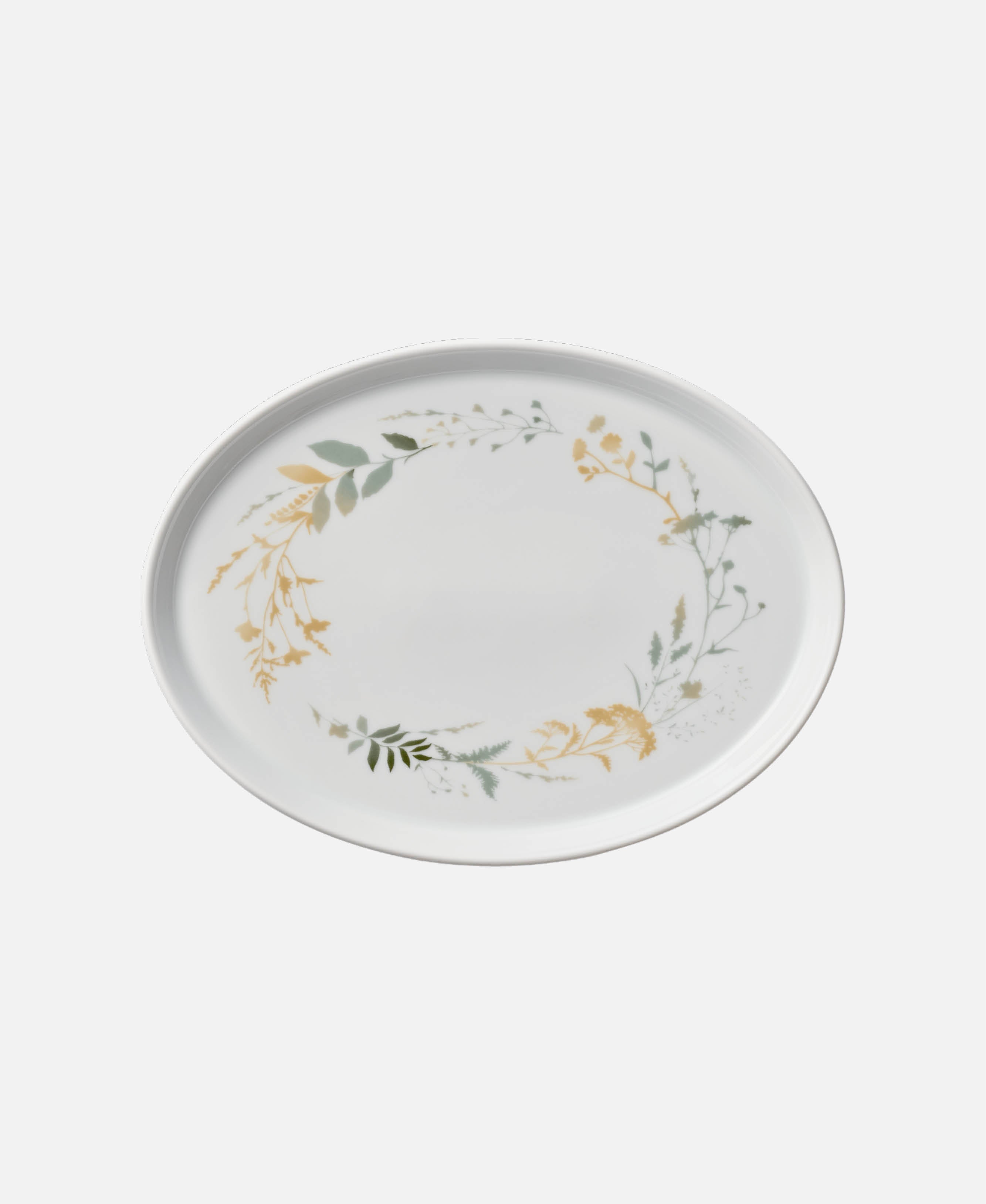 Scandic Coupé Oval Dinner Plate - White