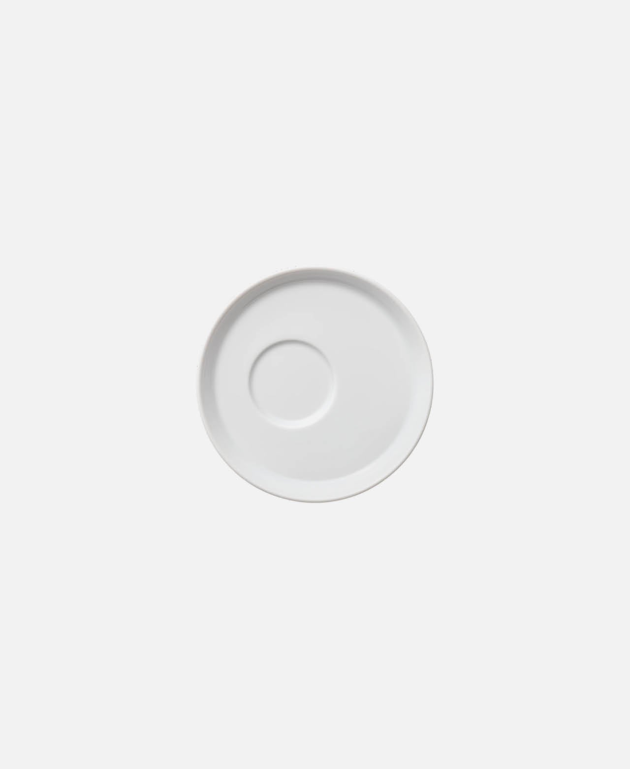 Scandic Round Saucer - White