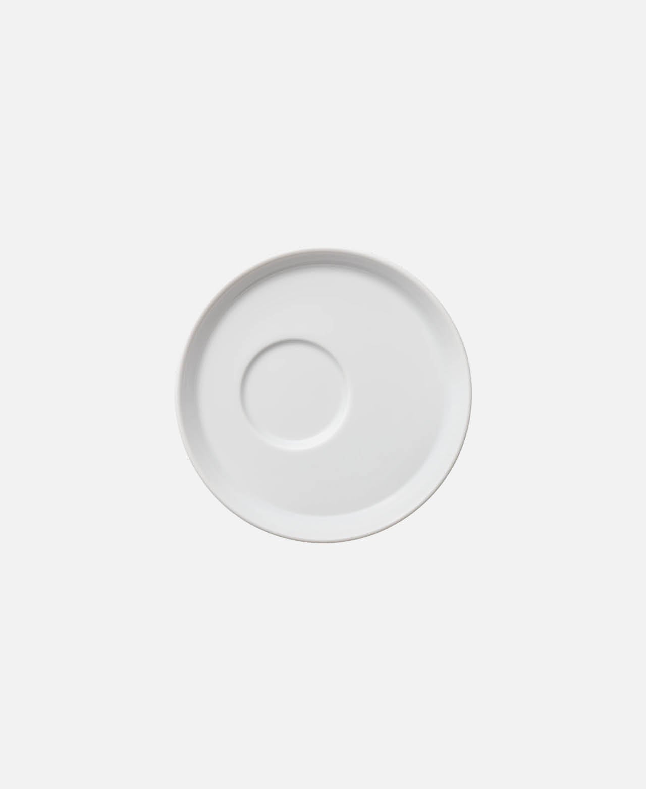 Scandic Round Saucer - White