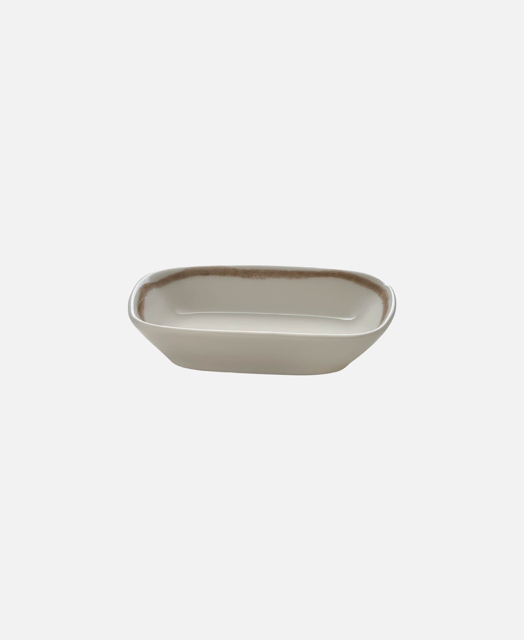 Bol rectangular Soulmate - Blanco