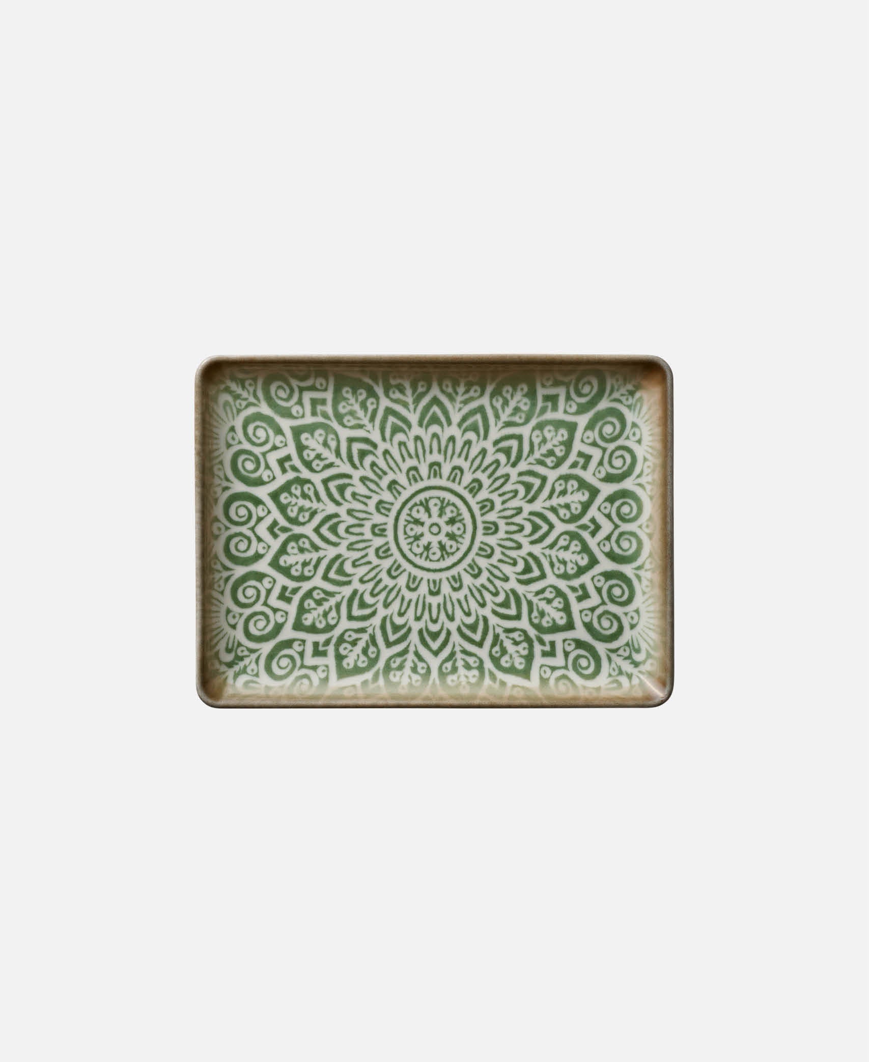 Plato rectangular Soulmate - Jade