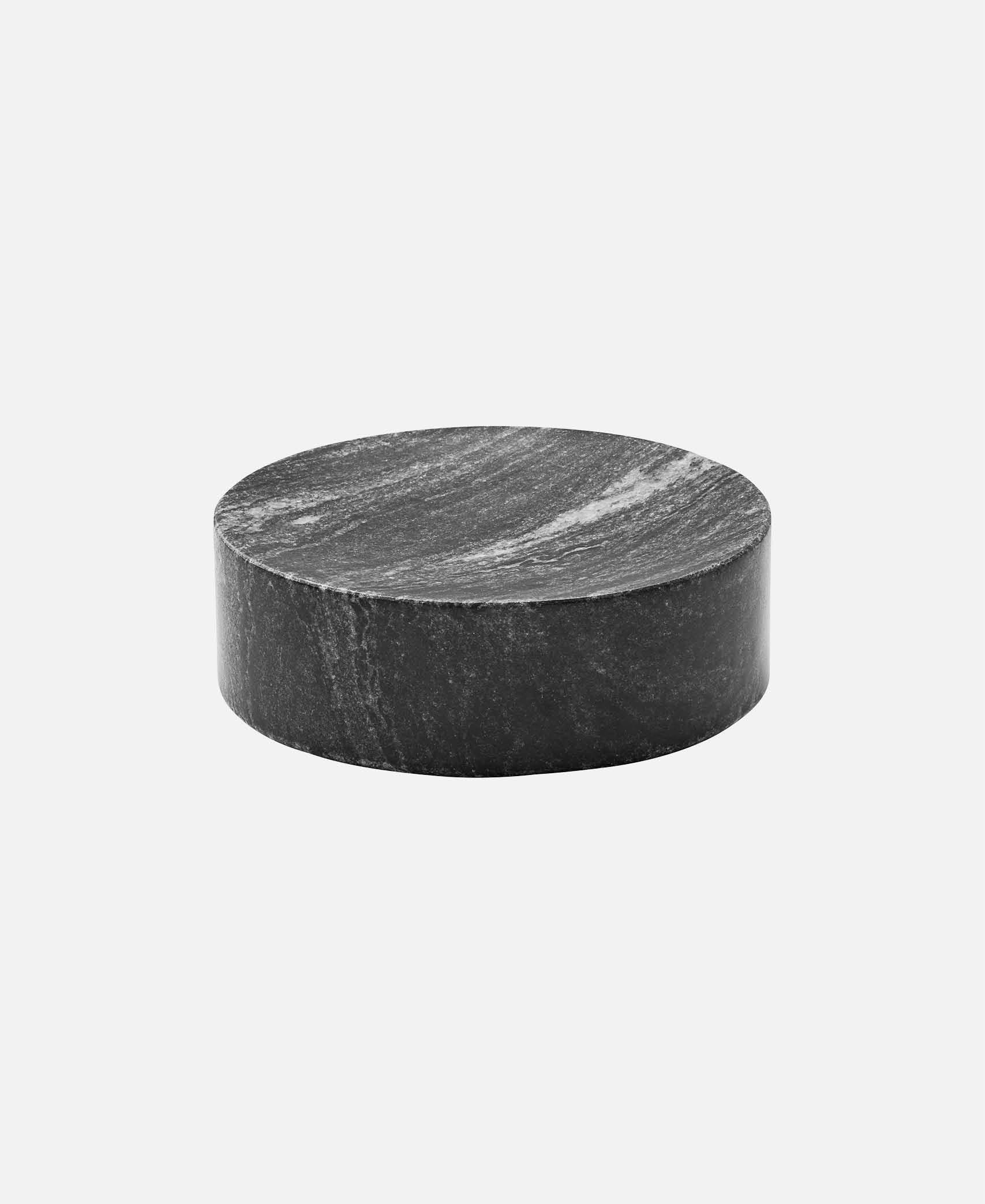 Plato redondo Spotlights - Negro