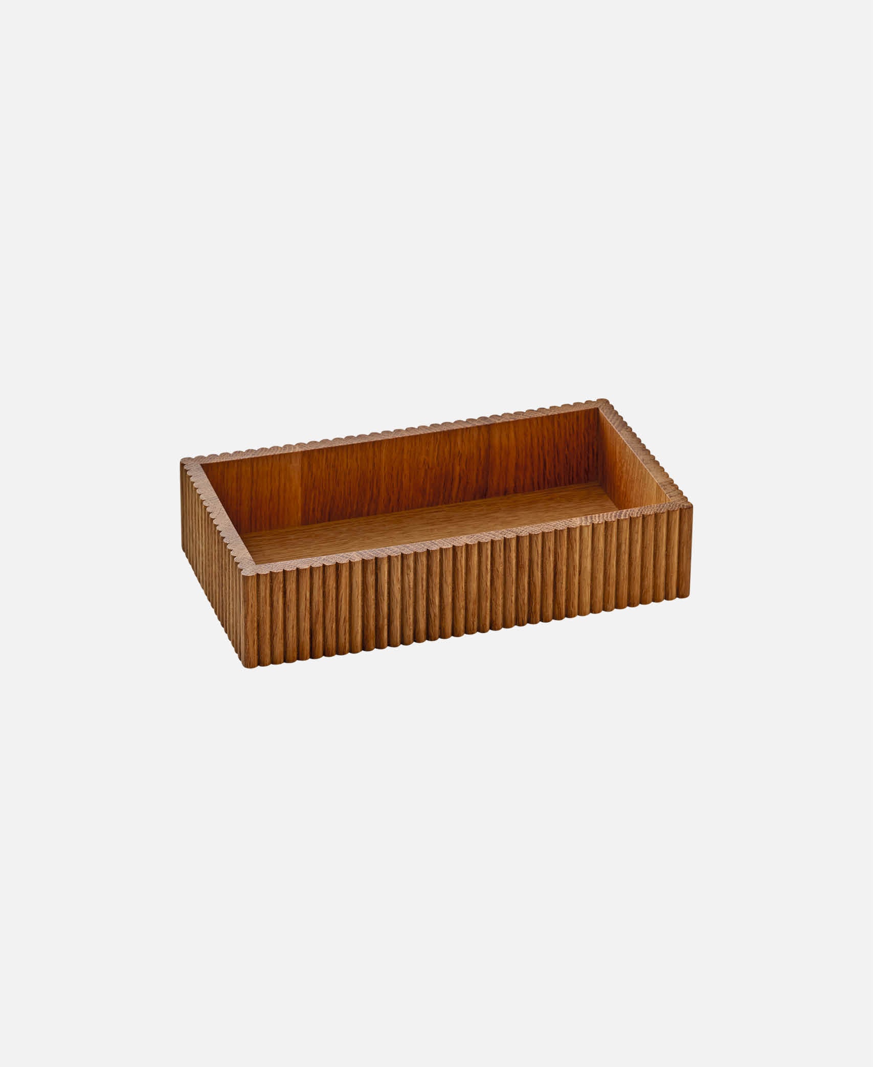 Cesta rectangular Cesto - Marrón
