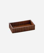 Cesta rectangular Cesto - Marrón oscuro