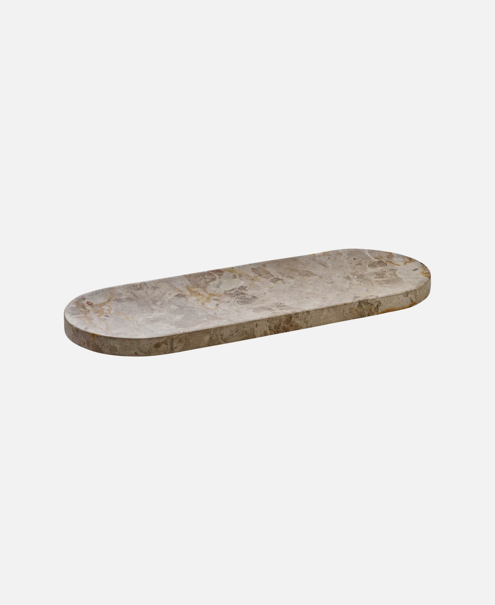 Bandeja Ovalada Spotlights - Beige