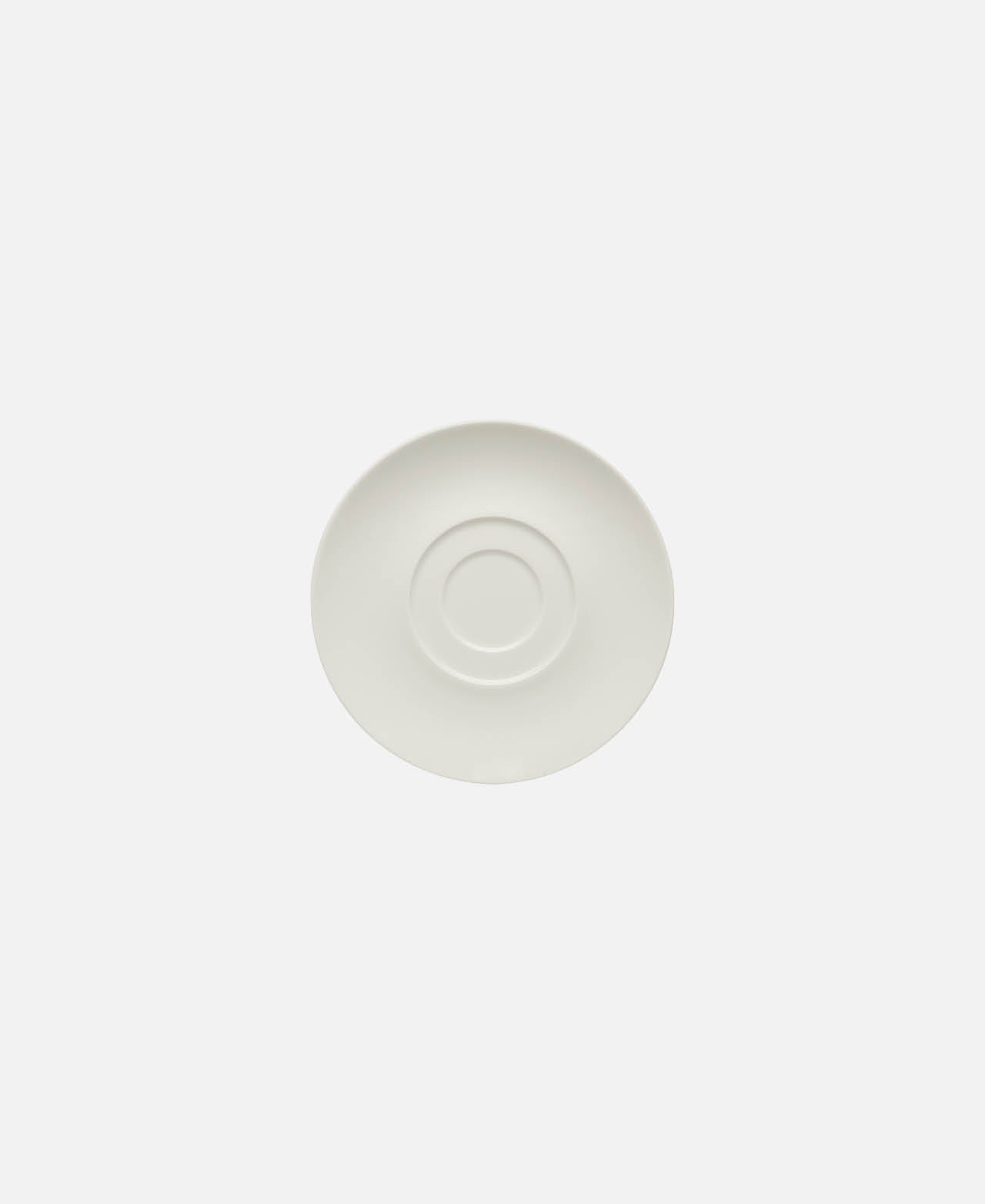 Purity Classic Double Bowl Round Saucer - Grey