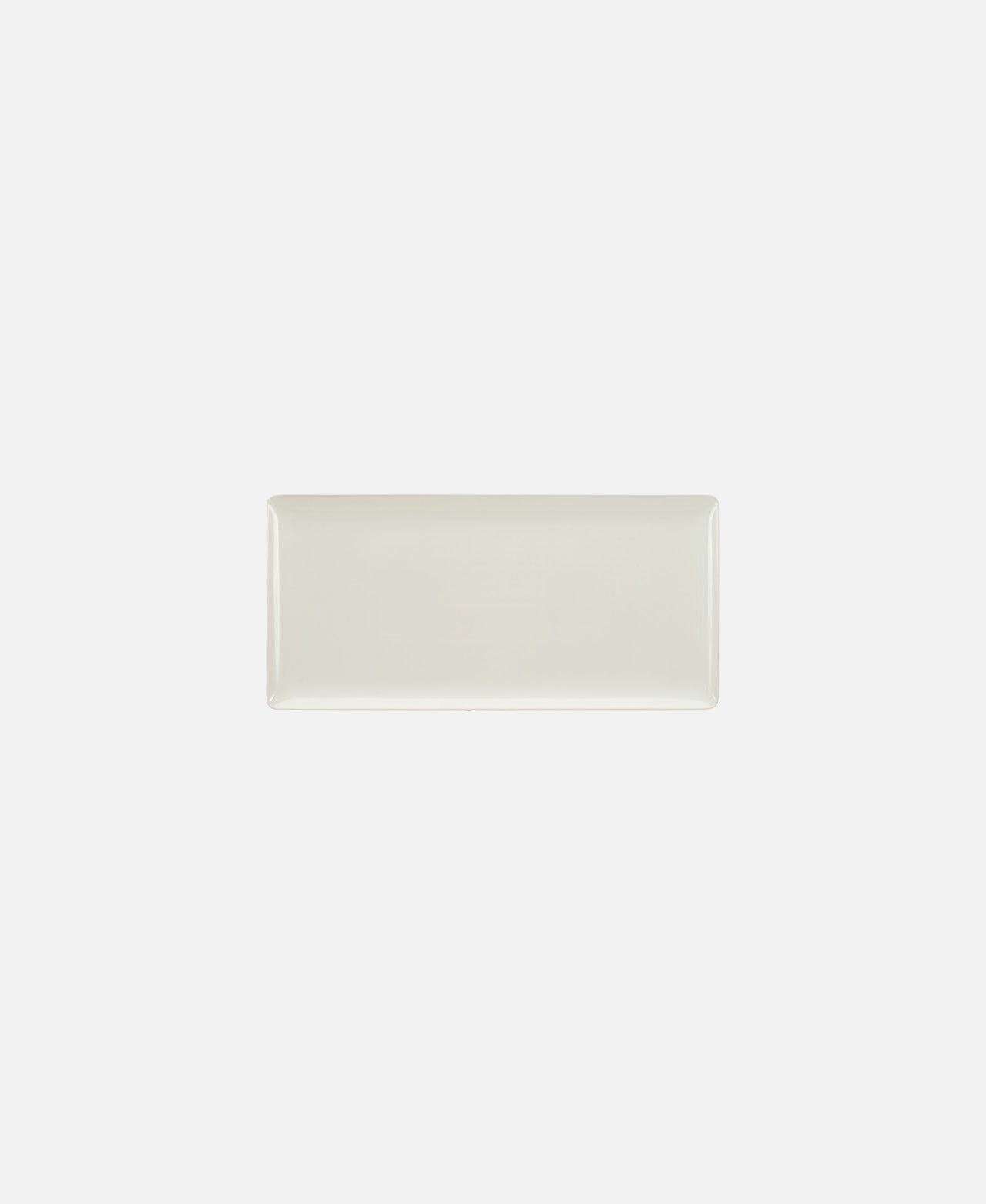 Plato Coupé Rectangular Purity Square - Blanco