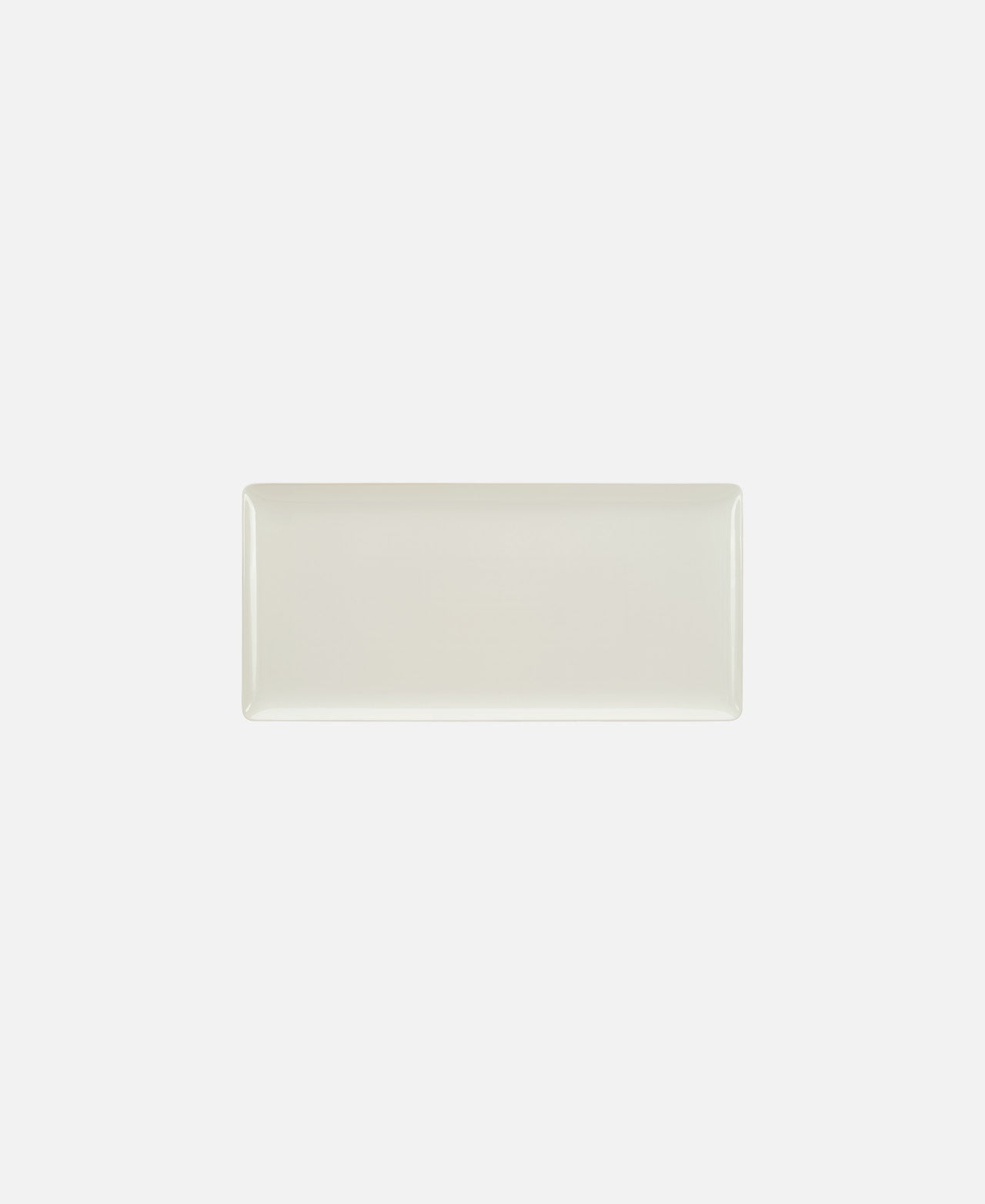 Plato Coupé Rectangular Purity Square - Blanco