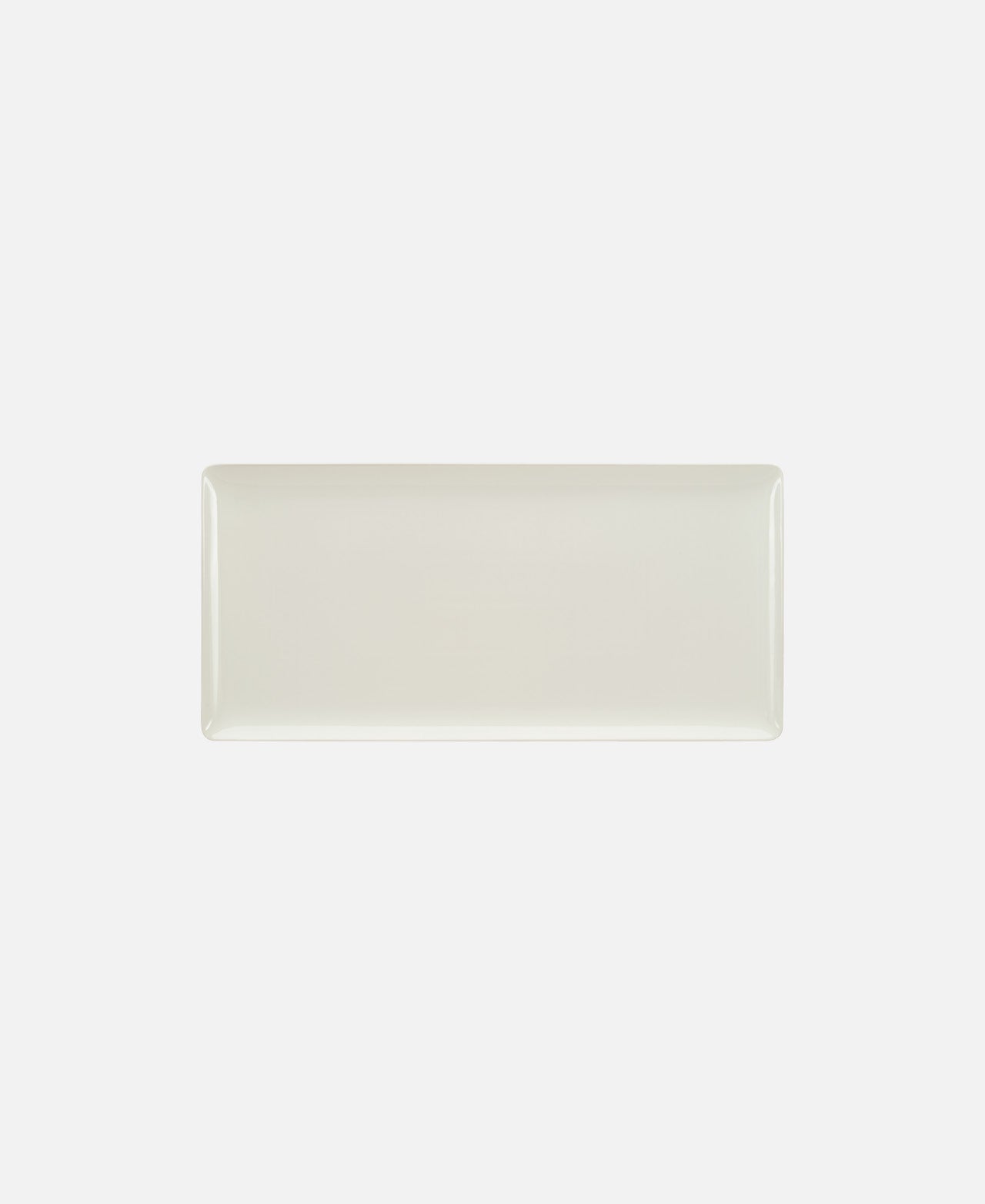 Plato Coupé Rectangular Purity Square - Blanco