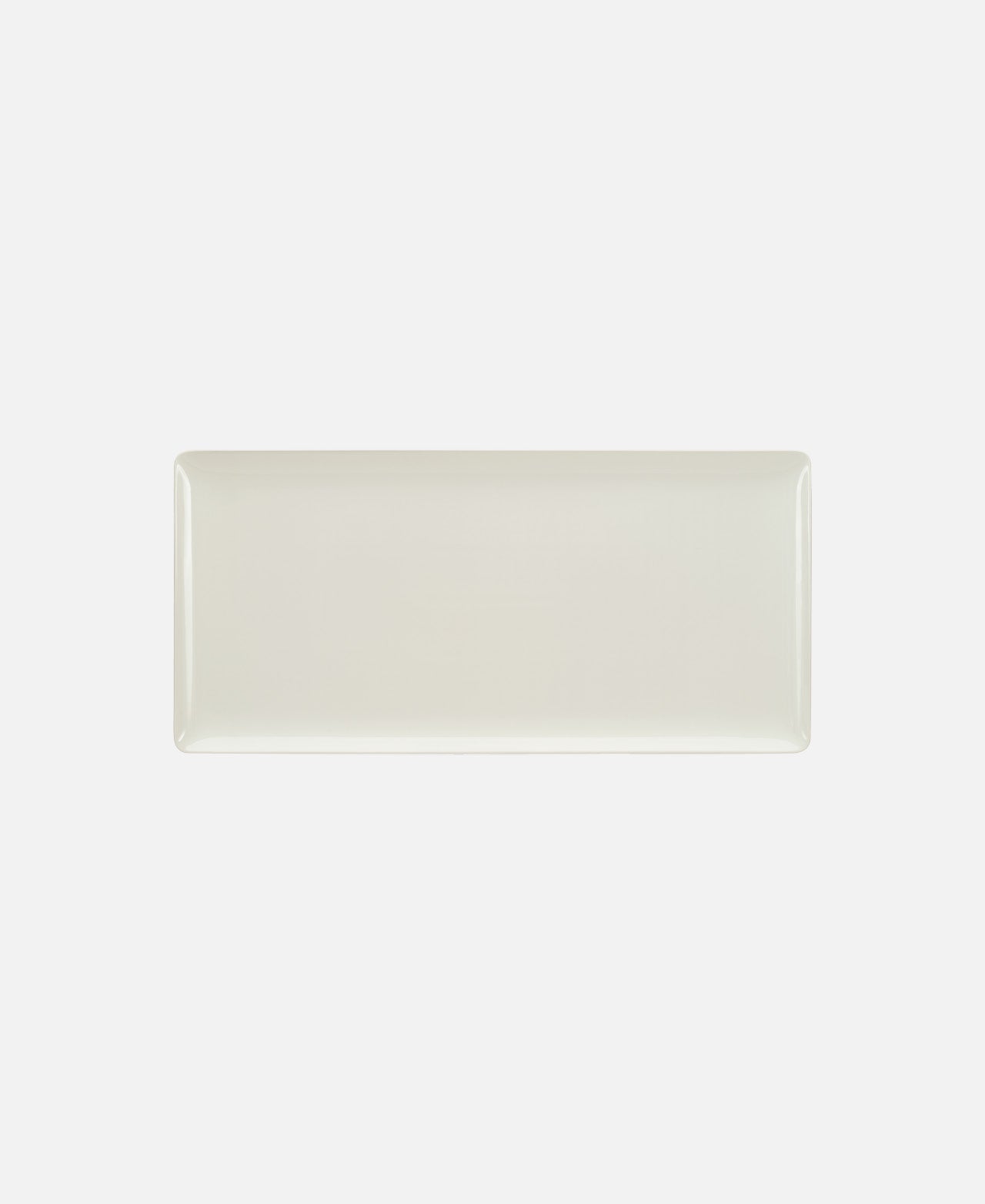 Plato Coupé Rectangular Purity Square - Blanco